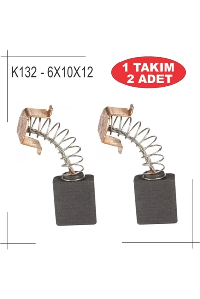 Crown Avuç Taşlama Kömürü 6x10x12 Karbon Fırça