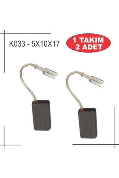5x10x17 W7-115 W8-115 Metabo Tipi Kömür (sigortalı)