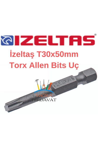 T30x50 Bits Torx Alyan Tornavida Ucu Matkap Uç