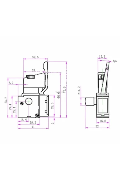 Universal Matkap Şalteri Fa26/1bek - 3