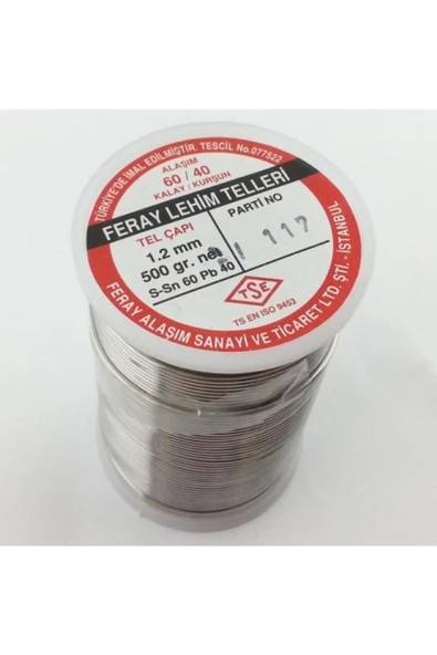 Lehim Teli 500gr 1,2mm 60/40