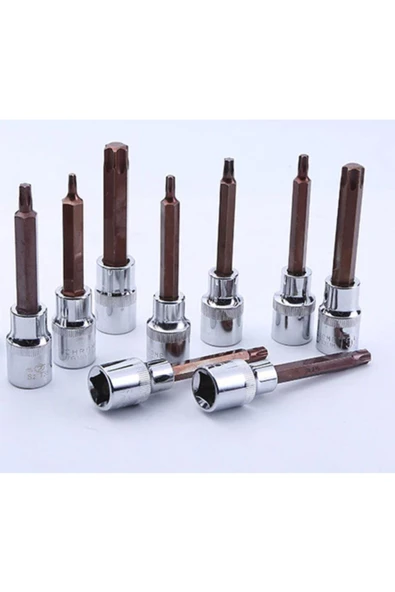 1/2 Lokmalı Star Torx Uç T40 Kısa Boy 60 mm - 3