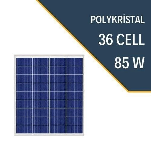 85W POLYKRİSTAL GÜNEŞ PANELİ - 4