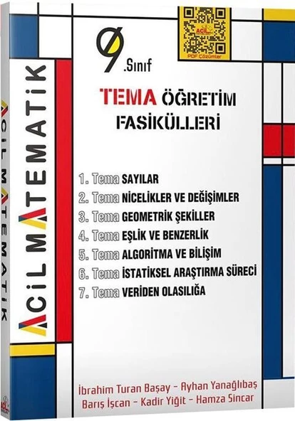 Acil Yayınları 9. Sınıf Acil Matematik Tema Öğretim Fasikülleri