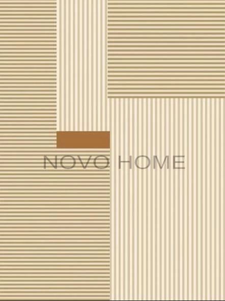 Novo Home Özel Ölçü Halı Yakut Koleksiyonu NVH1595 Bej Bej 125 x 200 cm