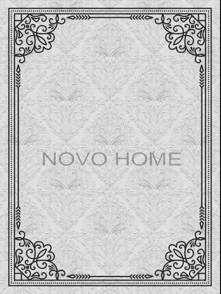 Novo Home Özel Ölçü Halı Yakut Koleksiyonu NVH1597 Gri Gri 160 x 230 cm