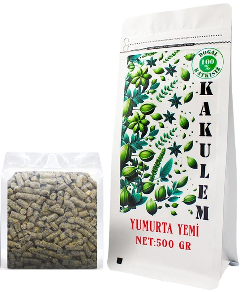 KAKULEM SERTİFİKALI Yumurta Verimini Arttıran Yumurta Yemi 500 GR