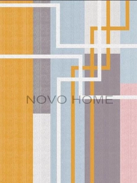 Novo Home Özel Ölçü Halı Roma Koleksiyonu NVH1582 Mavi Mavi 180 x 250 cm