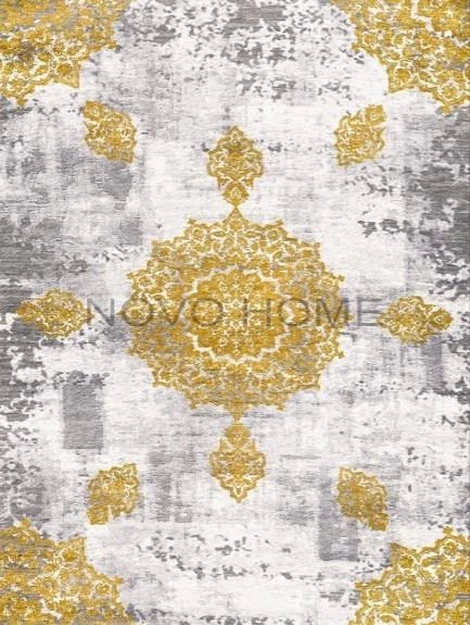 Novo Home Özel Ölçü Halı Emirgan Koleksiyonu NVH0168 Altın Altın 150 x 233 cm