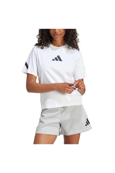 adidas W Z.N.E. TEE Kadın  T-Shirt JE7857 - 7