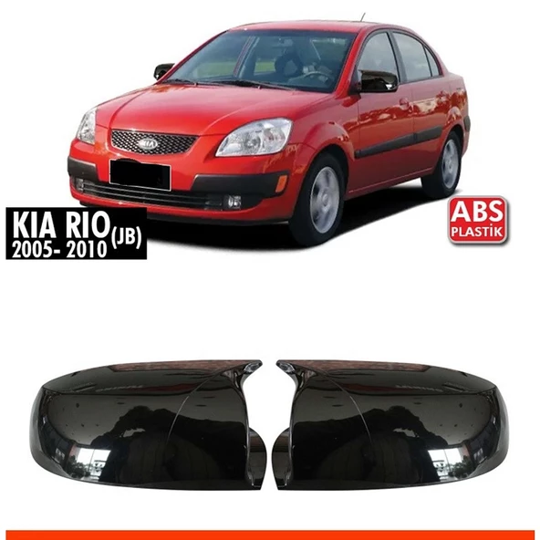 KİA RİO 2005-2010 UYUMLU BATMAN PARLAK SİYAH AYNA KAPAĞI