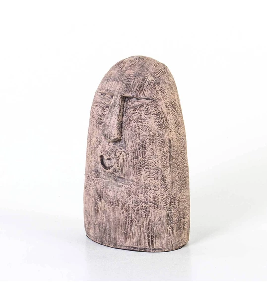 Euro Flora Dekoratif Mask Biblo Ahşap 15x8,5x22 Cm - 2