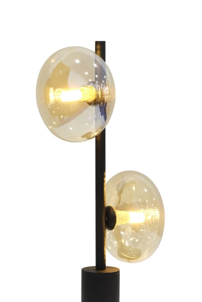 PULCHINO Siyah Boyalı Masa Lambası PLC-1216-M-BSY - 3