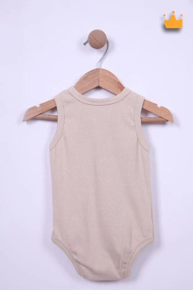 Babyhola %100 Pamuk Kız Bebek Çocuk Dantelli Kaşkorse Atlet Badi 3307 - 12