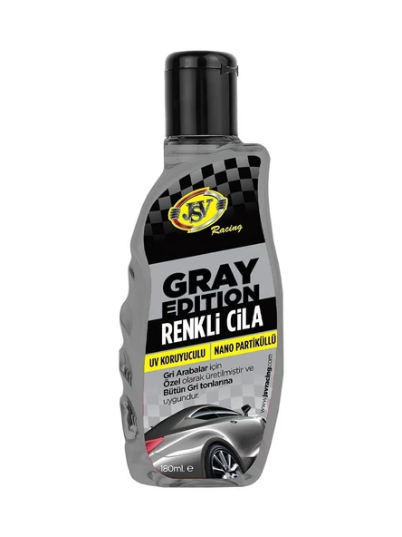 Jsv Racing Gray Edition Gri Renkli Cila 180 ml