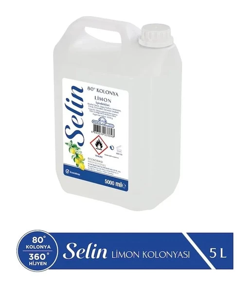 Selin Limon Kolonyası Bidon 5 lt ürün görseli