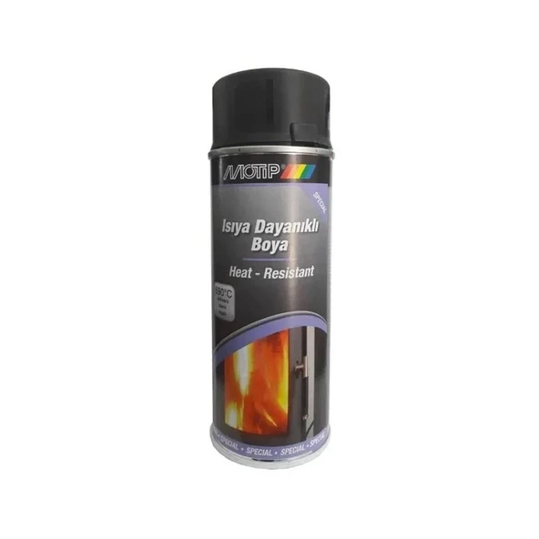 MOTİP ISIYA DAYANIKLI SİYAH BOYA 400 ML