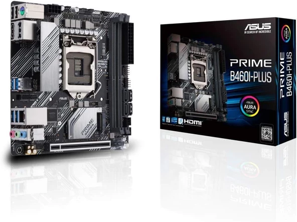 Asus PRIME B460I-PLUS Intel LGA1200 DDR4 Mini ITX Anakart