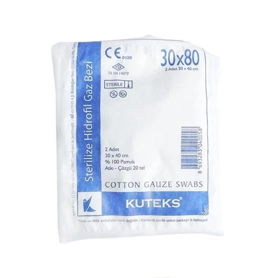Kuteks Gazlı Bez 30 X 80 cm