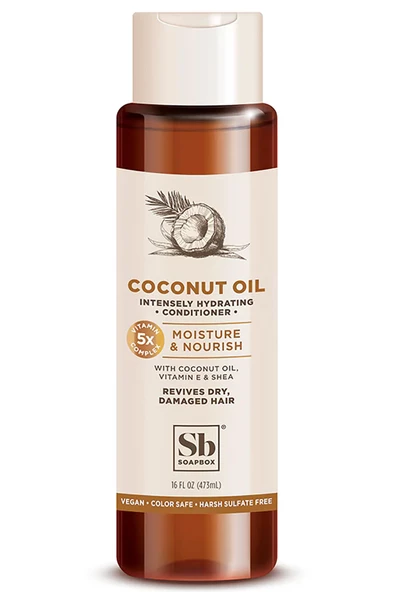 Soapbox Hindistan Cevizi Yağı Nemlendirici ve Besleyici Saç Kremi 473ML