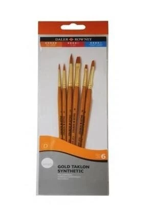 Daler Rowney Simply Gold Taklon Synthetic 4ü Fırça Seti KOD 700