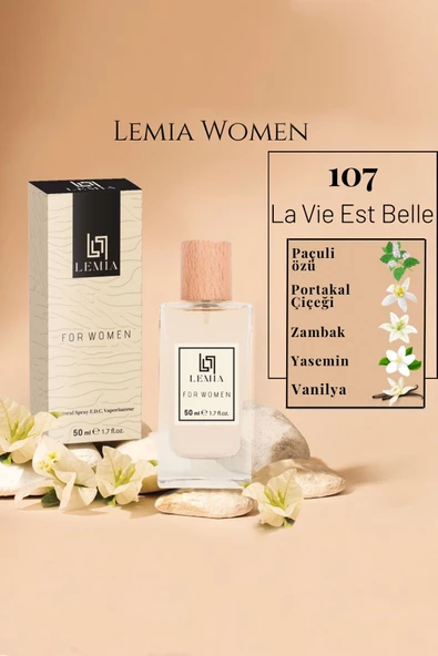 LEMİA 107 La Bella Lucy Kadın Edc 50ml