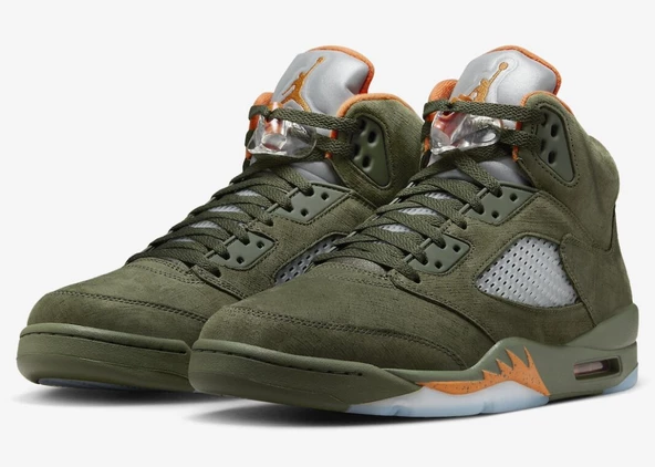 Air Jordan 5 "Olive" DD0587-308 Erkek Spor Ayakkabı - 2