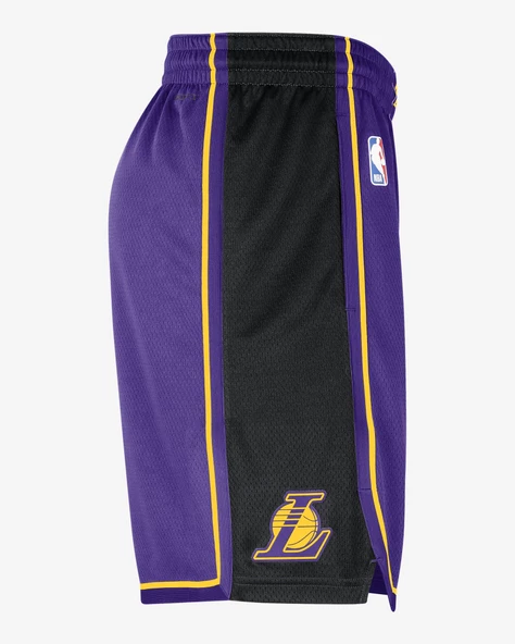 Los Angeles Lakers Statement Edition Jordan Dri-FIT NBA Swingman Erkek Basketbol Şortu M Beden - 4