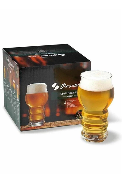 Paşabahçe 420685 Craft Lager Bira Bardağı 435cc 4'lü - 2