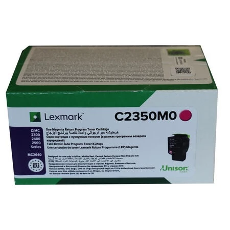 Lexmark C2350M0 Kırmızı Orjinal Toner