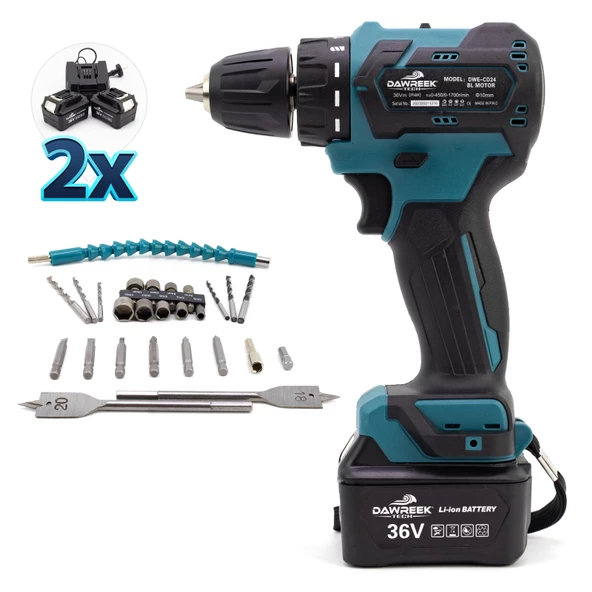 Dawreek Kömürsüz Vidalama MK36 - 2