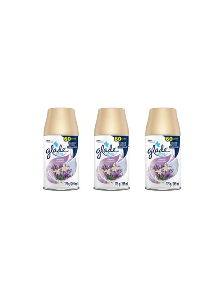 Glade Yedek Sprey Oda Kokusu Lavanta Ferahlığı 269 ml x 3 Adet