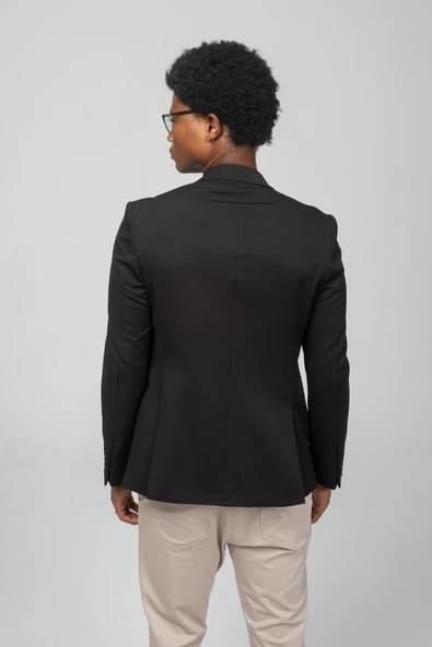 CEKMON Erkek Çift Yönlü Açılır Fermuarlı Rahat Ceket - 3