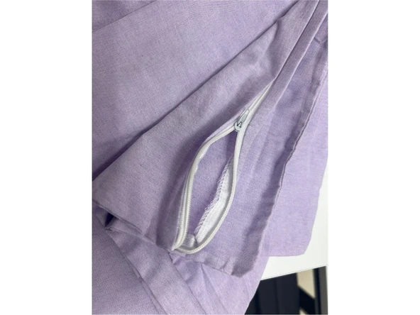 Pamuklu Yastık Kılıfı Düz Renk 50x70 cm 2'li - 2