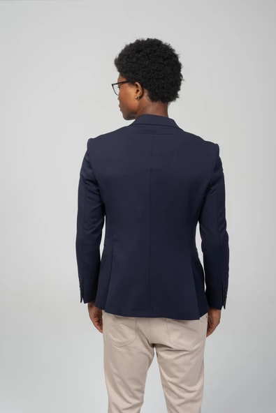 CEKMON Erkek Çift Yönlü Açılır Fermuarlı Rahat Ceket - 12