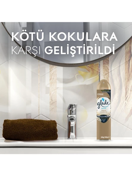 Glade Aerosol Oda Kokusu Ipeksi Vanilya 3 'lü Set - 2