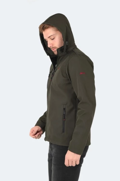 Slazenger ST21JE004 Ha-Yun Erkek Softshell Kapüşonlu Mont & Kaban - 8