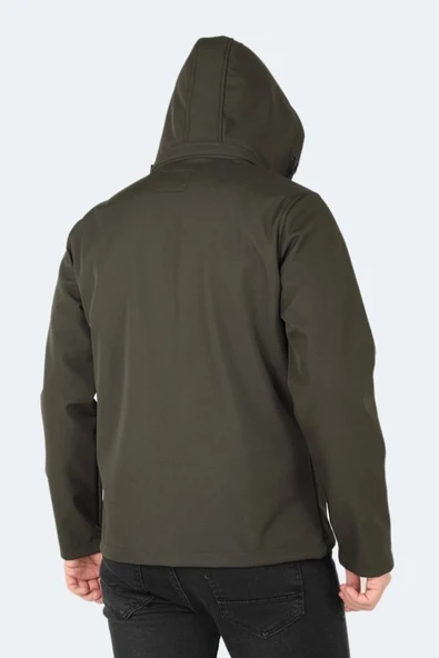 Slazenger ST21JE004 Ha-Yun Erkek Softshell Kapüşonlu Mont & Kaban - 10