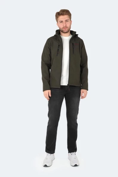 Slazenger ST21JE004 Ha-Yun Erkek Softshell Kapüşonlu Mont & Kaban - 9