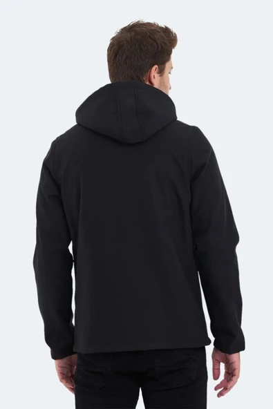 Slazenger ST21JE004 Ha-Yun Erkek Softshell Kapüşonlu Mont & Kaban - 5