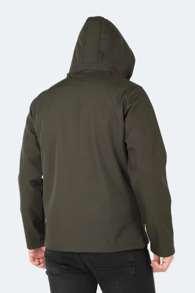 Slazenger ST21JE004 Ha-Yun Erkek Softshell Kapüşonlu Mont & Kaban - 10