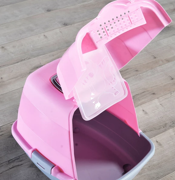 RENETİC Kapalı Kedi Tuvaleti - Resim 2