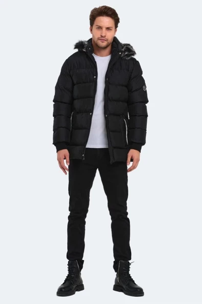 Slazenger ST23JE027 Heck Erkek Kapüşonlu Şişme Mont - 12