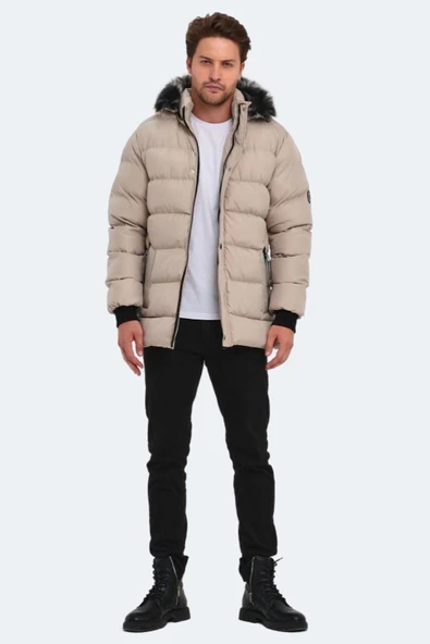 Slazenger ST23JE027 Heck Erkek Kapüşonlu Şişme Mont - 7