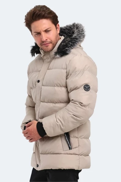 Slazenger ST23JE027 Heck Erkek Kapüşonlu Şişme Mont - 5