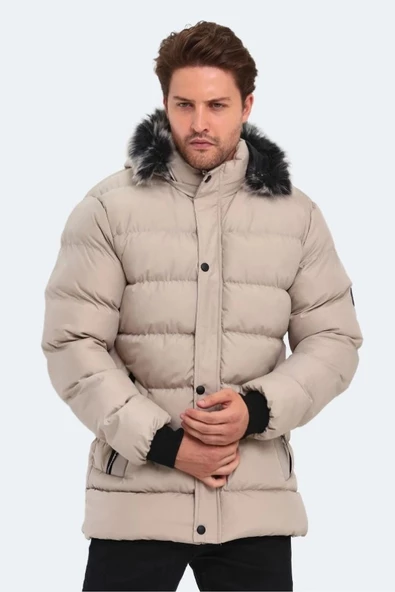 Slazenger ST23JE027 Heck Erkek Kapüşonlu Şişme Mont - 2