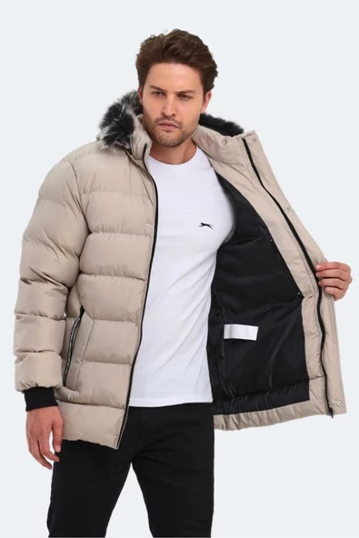 Slazenger ST23JE027 Heck Erkek Kapüşonlu Şişme Mont - 6