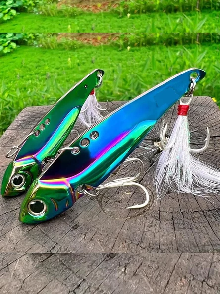Eagenset Yapay Yem 15gram / 6,8 c.m Çok Renkli Spin, Rapala, Jig Yem, Zoka Yem, Alabalık, Çinekop, Levrek, Lüfer, Palamut, Zargana, Turna, Zoka Yem - 6