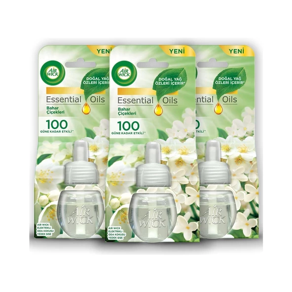 Air Wick Air Wick Elektrikli Oda Kokusu Yedek Bahar Çiçekleri x 3