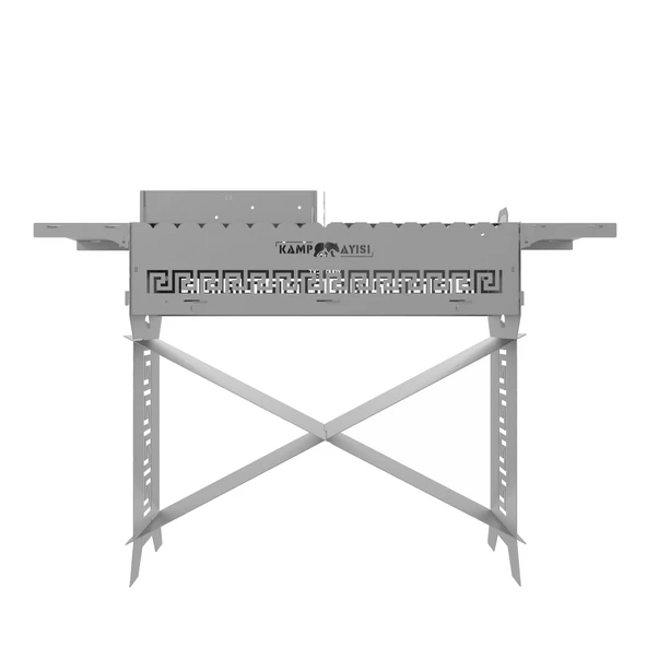 Kamp Ayısı® GrillHero™ Çantalı Katlanır Taşınabilir Modüler Kamp Barbekü İstasyonu - Bagaja Sığar - 2